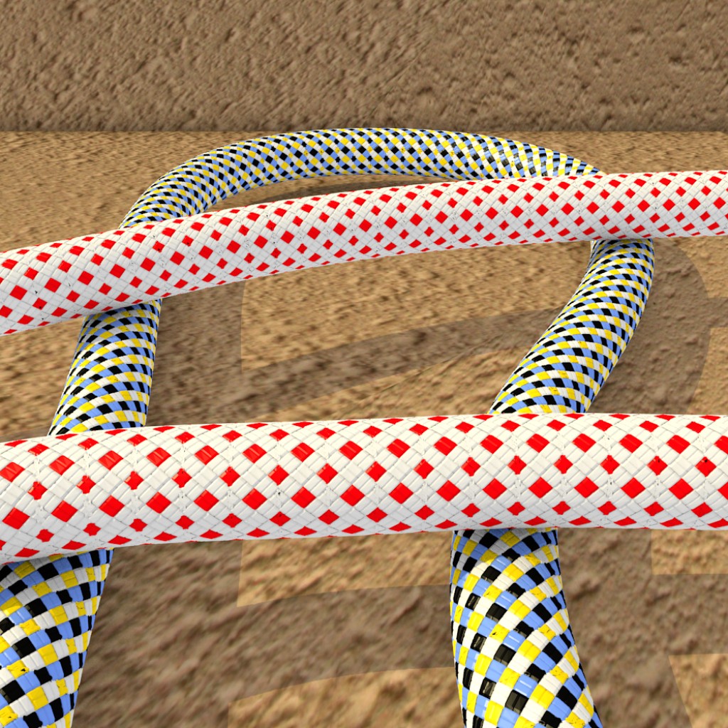 Modern kernmantle climbing rope preview image 1